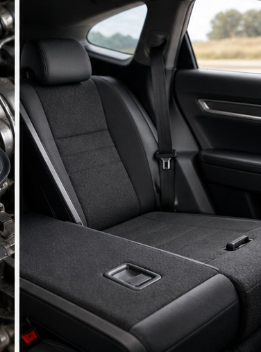 Automotive interior nonwoven application