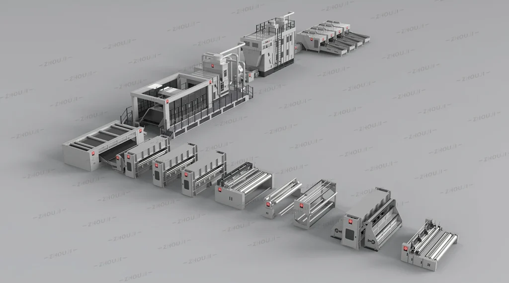 Automotive Interior Nonwovens Production Line