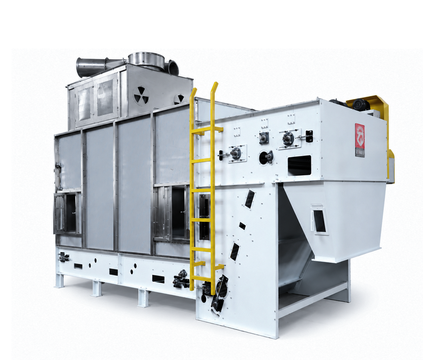 Big Hopper Blender machine feeding section