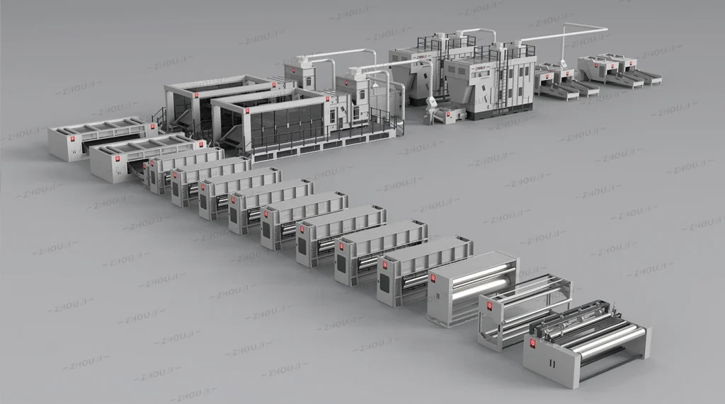 Filter Felt Needle Punching Production Line