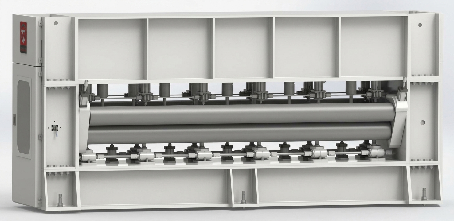 High-Speed Single Board Needle Loom machine front view