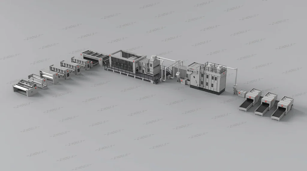 Nonwoven Carpet Production Line