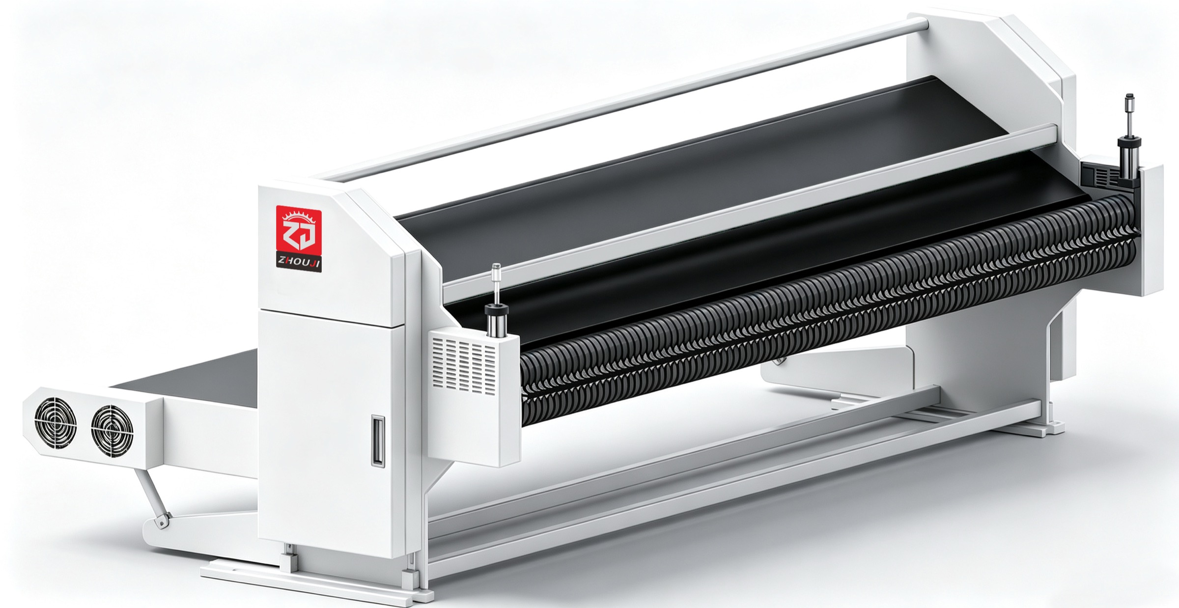 Batt Feeder machine with V-shaped conveyor