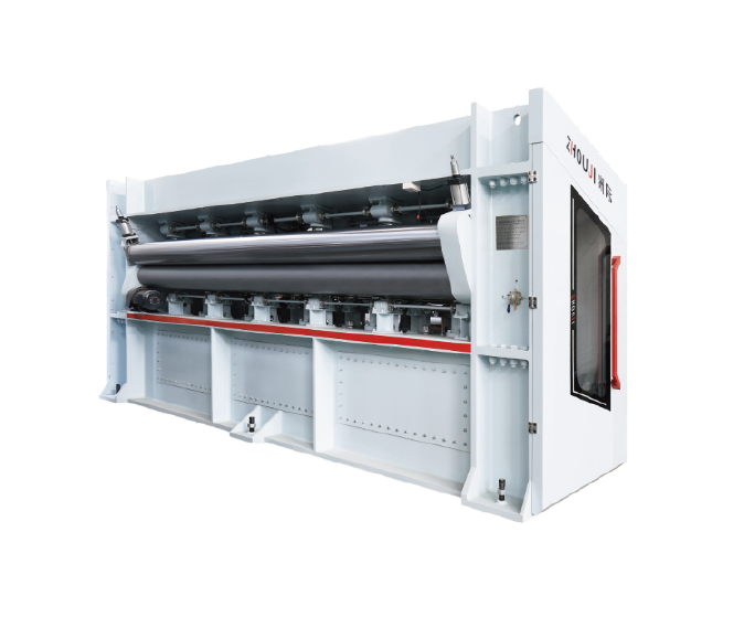 High-Speed Double Board Needle Loom real machine photo